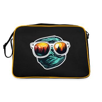 Sunglasses / Reflection / Forest / Reflection - Retro Bag - black/gold - Back