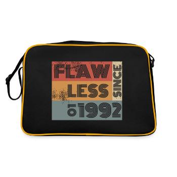 33. Anniversaire Sans défaut depuis 10/1991 - Sac Retro - noir/or - Dos