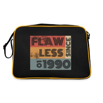 35ème Anniversaire Sans défaut depuis 10/1989 - Sac Retro - noir/or - Dos