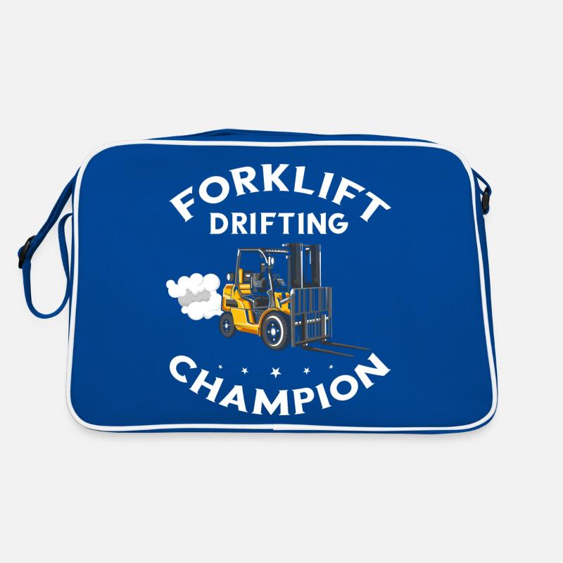 Warehouse drivers and warehouse workers for forklifts Retro Bag