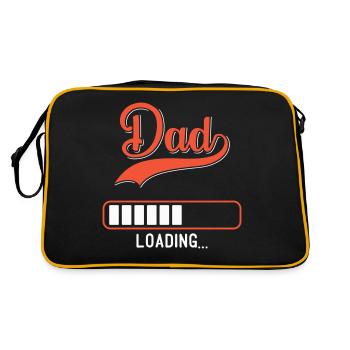 Dad Loading Design - Retro Bag - black/gold - Back