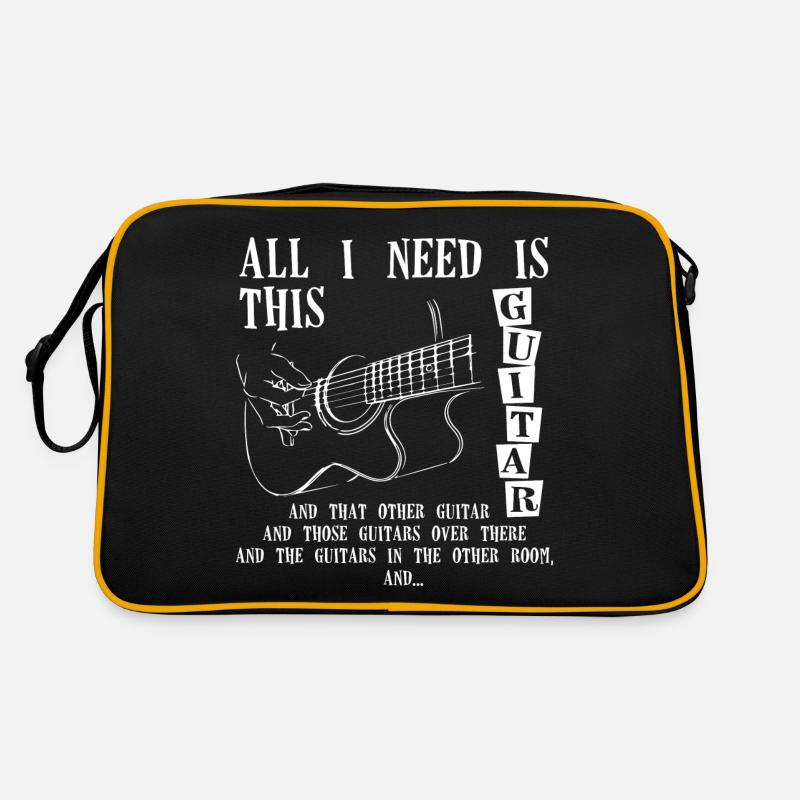 All I Need is This Guitar Retro Tasche