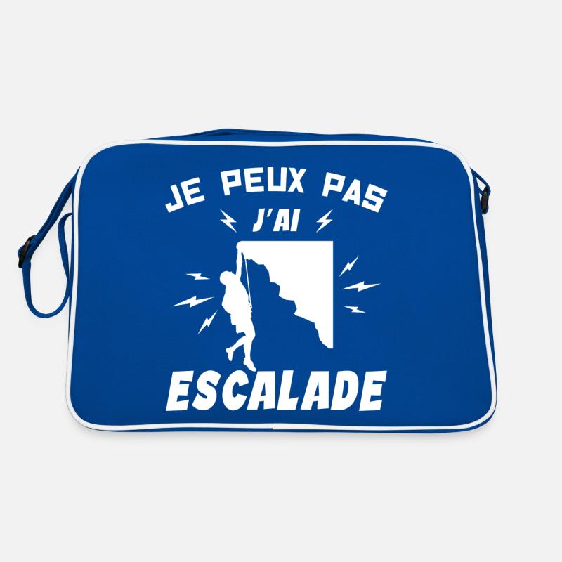 Je Peux Pas J'ai Escalade Sac Retro