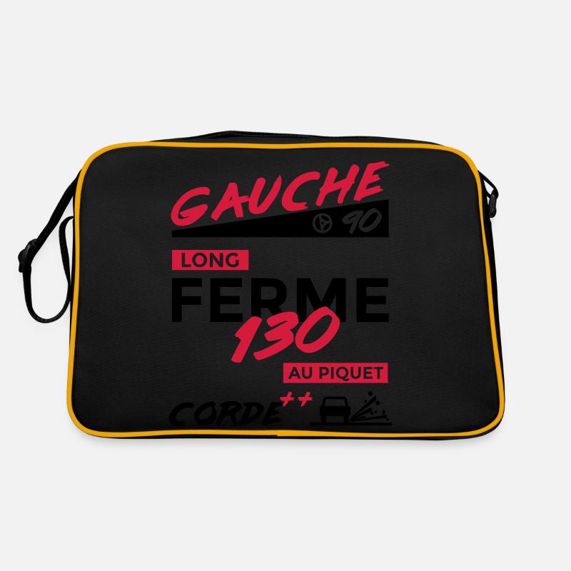 Notes Rallye - Gauche 90 long Sac Retro