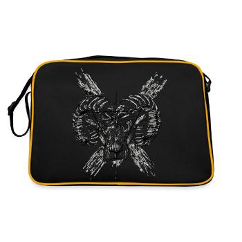 Goat Devil's - Sac Retro - noir/or - Dos