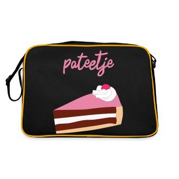 Pateetje - Retro Bag - black/gold - Back