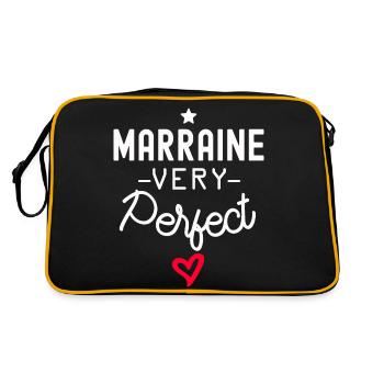 marraine very perfect / marraine parfaite - Sac Retro - noir/or - Dos