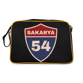Sakarya - Sac Retro - noir/or - Dos