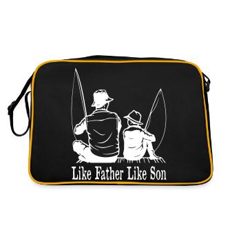 Like Father Like Son Fishing - Sac Retro - noir/or - Dos