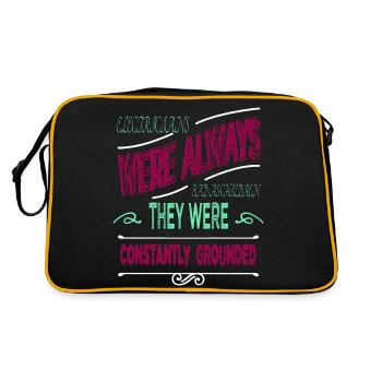 les électriciens offrent des dispositifs de mise en garde - Sac Retro - noir/or - Dos