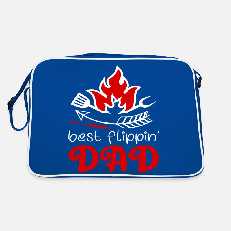 Best Flippin Dad Retro Tasche
