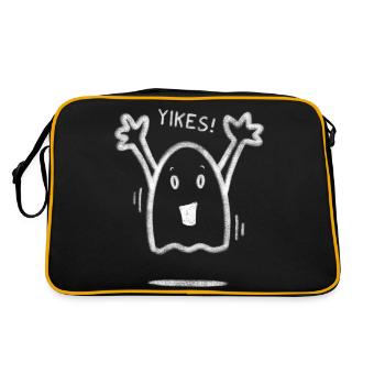 Yikes! - Retro Bag - black/gold - Back