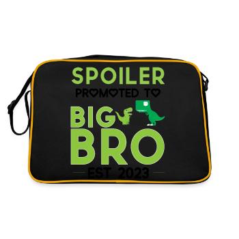 Child future big brother pregnancy announcement - Sac Retro - noir/or - Dos