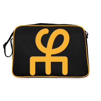 Love- Wanyiyi - Retro Bag - black/gold - Back