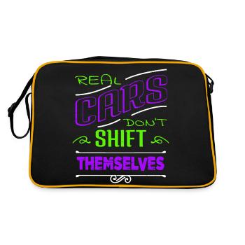 Baseballclothing Baseballitems present idea - Retro Bag - black/gold - Back