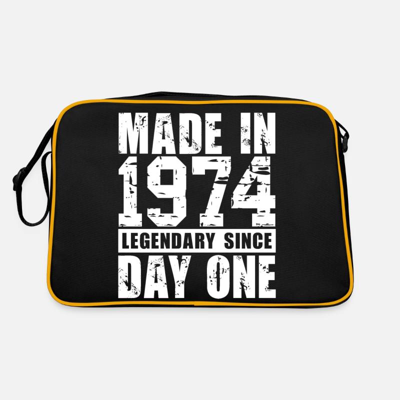 Made in 1974, Legendary Since Day One Retro Bag