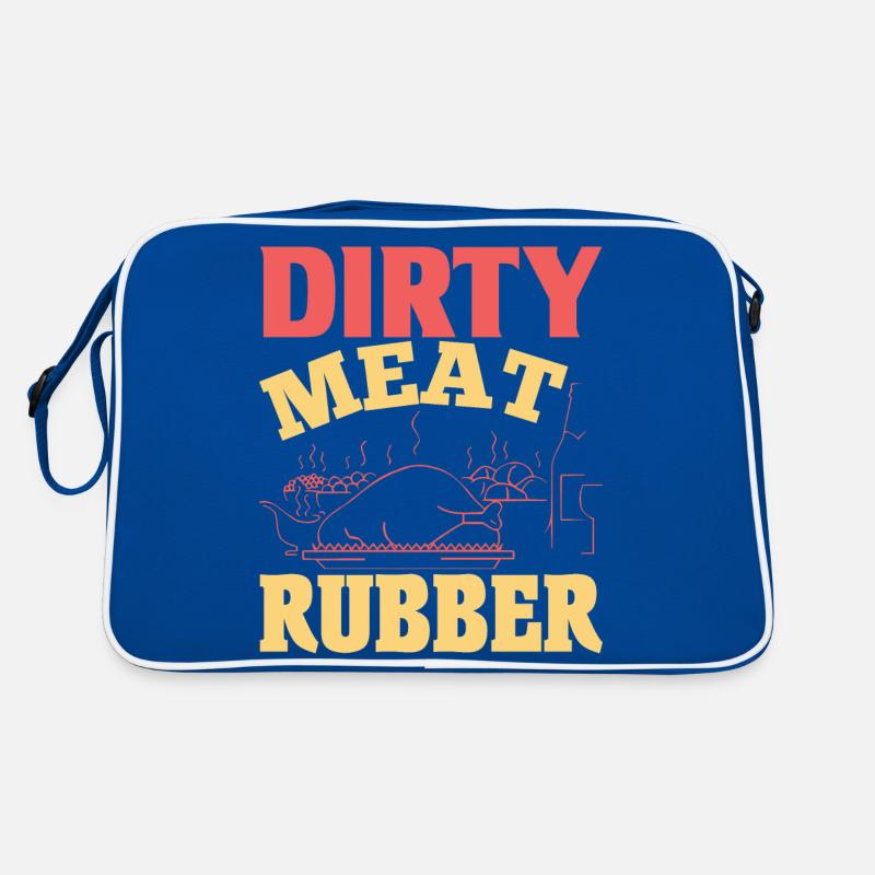 SCHMUTZIGES FLEISCH GUMMI LUSTIG Retro Tasche