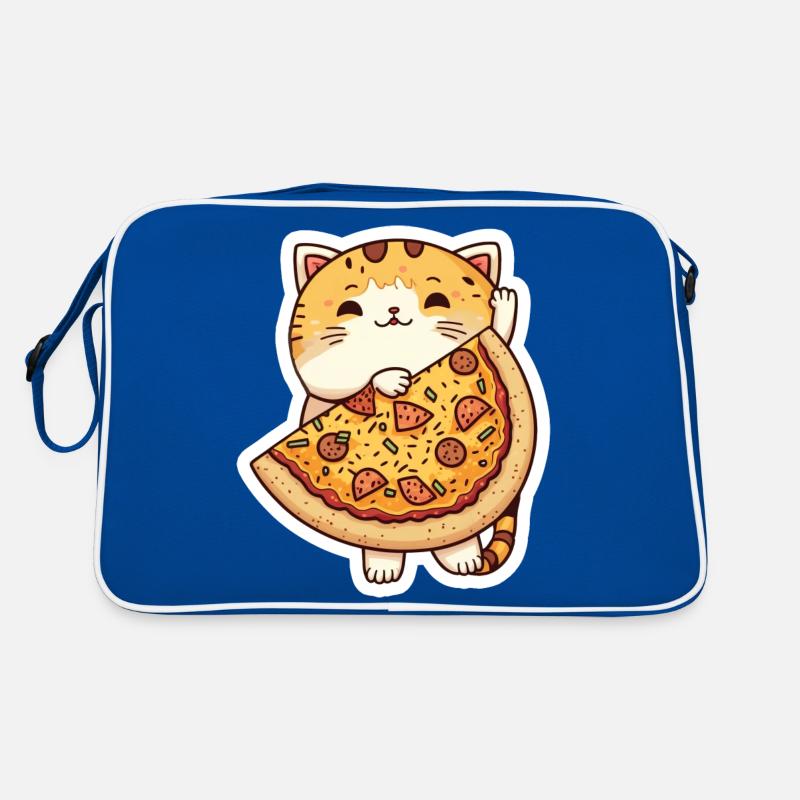Autocollant mignon chaton chat chat mignon Sac Retro