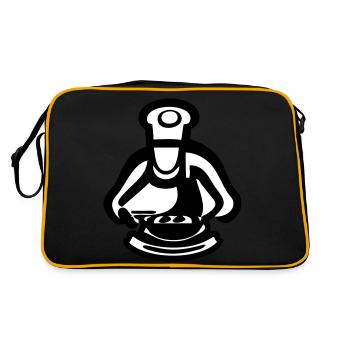 The Master Chef - Retro Bag - black/gold - Back
