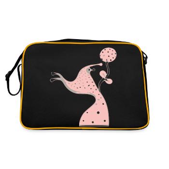 Créature irréelle - Sac Retro - noir/or - Dos