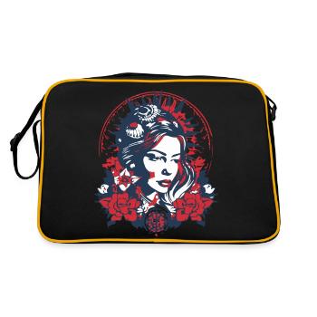 American folklore - Retro Bag - black/gold - Back