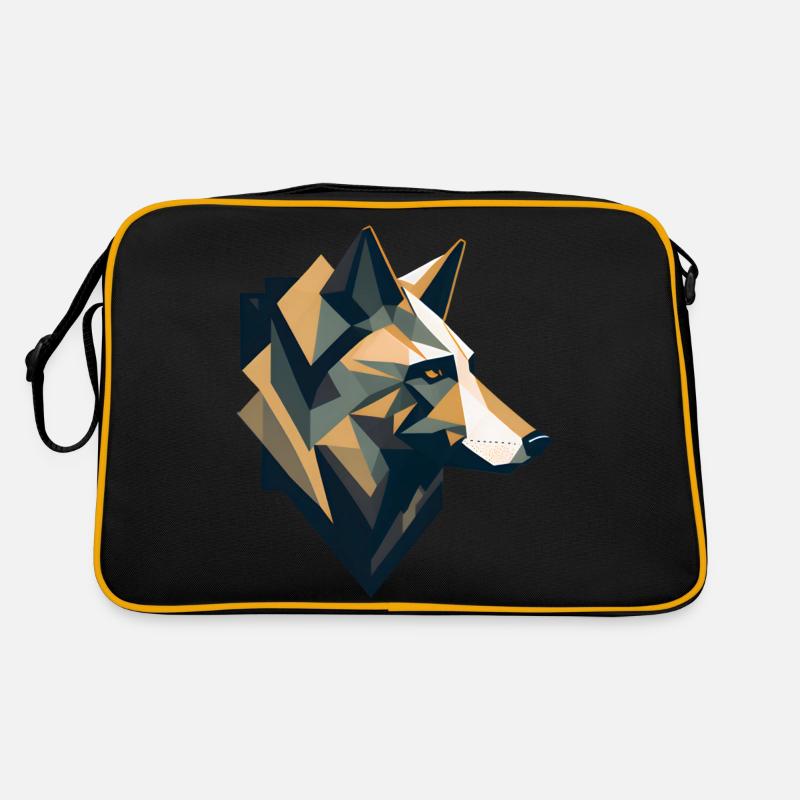 Modern Art Fox Retro Bag