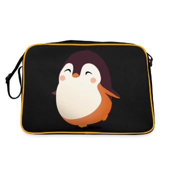 Pingouin - Sac Retro - noir/or - Dos
