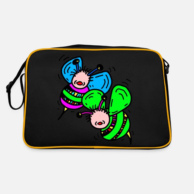 Bees Retro Bag