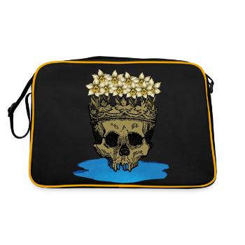 Mort de Narcisse - Sac Retro - noir/or - Dos