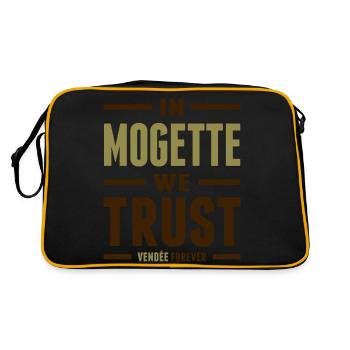 In Mogette we trust - Sac Retro - noir/or - Dos