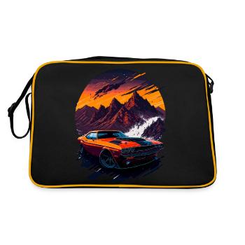 Classic sports car - Retro Bag - black/gold - Back