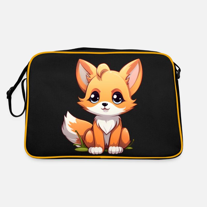 Fuchs Kawaii Retro Tasche