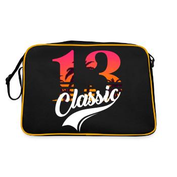 Issue 13 - 13th anniversary - Retro Bag - black/gold - Back