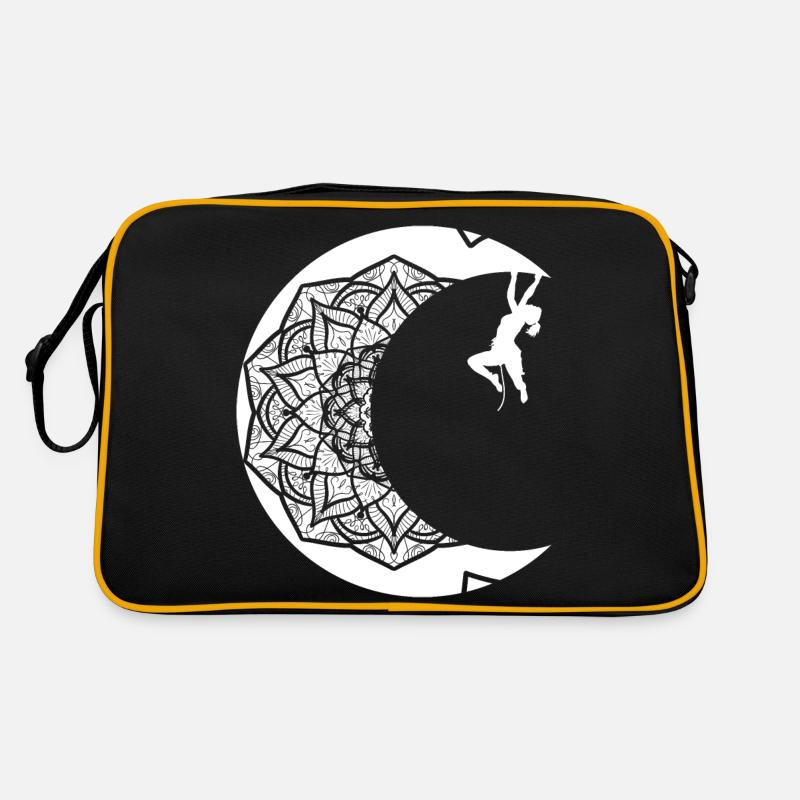 Alpiniste sur la lune Sac Retro