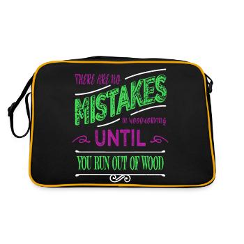 Jackhammer LumberJack A Carpenters Prayer Tshirts - Retro Bag - black/gold - Back