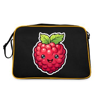 Anime Framboise - Sac Retro - noir/or - Dos
