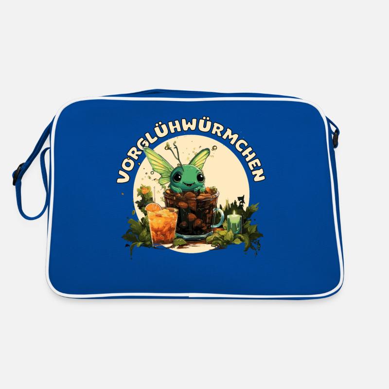 Devant les lucioles jeu de mots drôle Sac Retro