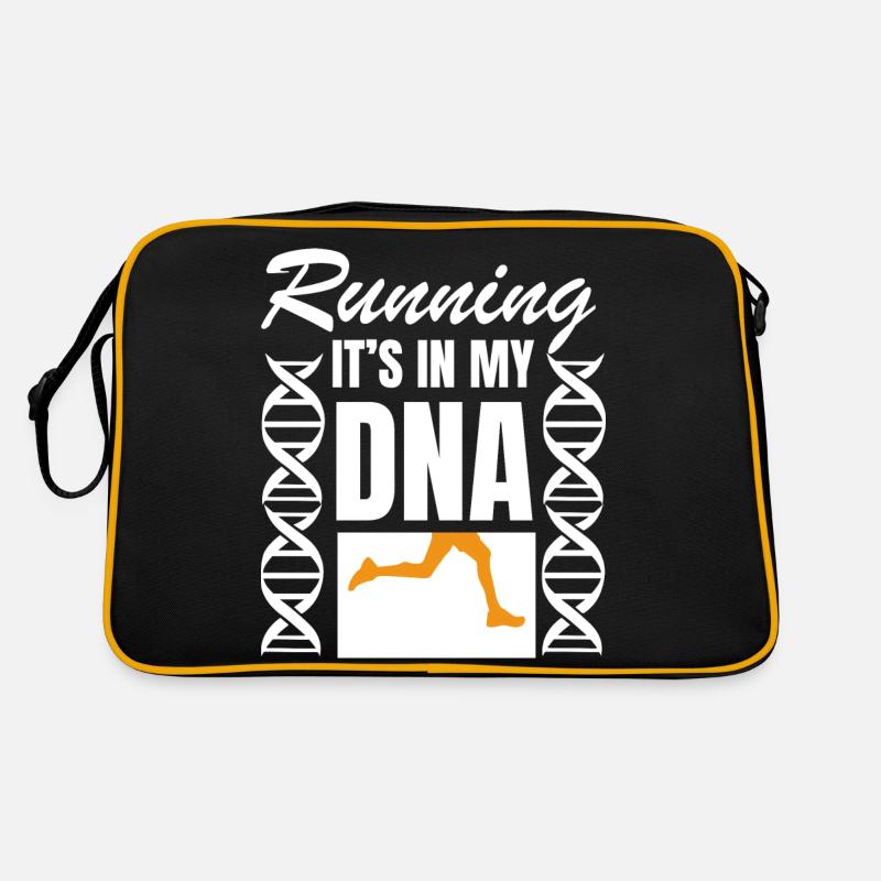 Marathon Running Jogging Retro Tasche
