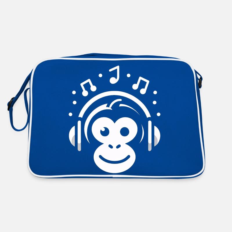 Mélodie de singe joyeux Sac Retro