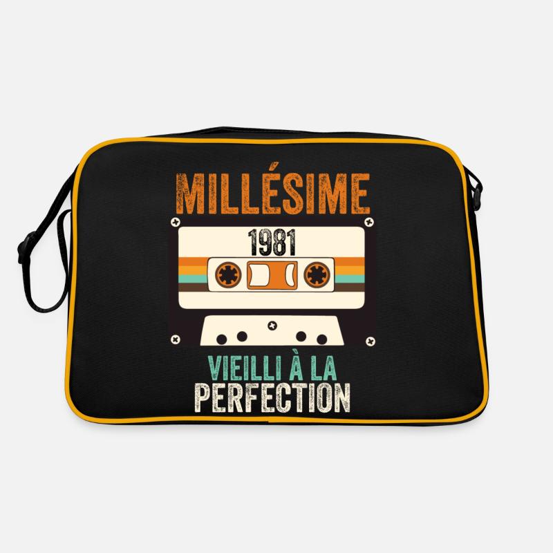Millésime 1973 vieilli à la perfection Sac Retro
