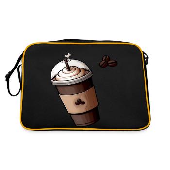 Coffee Cup - Sac Retro - noir/or - Dos