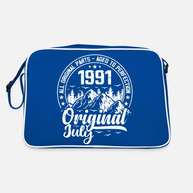 July 1991 Original:33 Years Birthday Gift Retro Bag