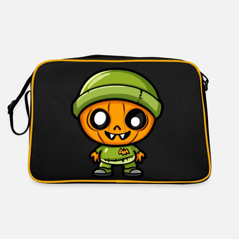 Zombie Halloween Niedlich Comic Retro Tasche