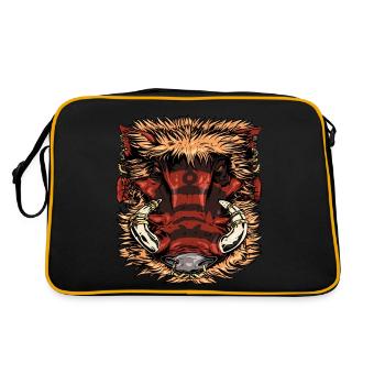Tribal Warthog - Retro Bag - black/gold - Back
