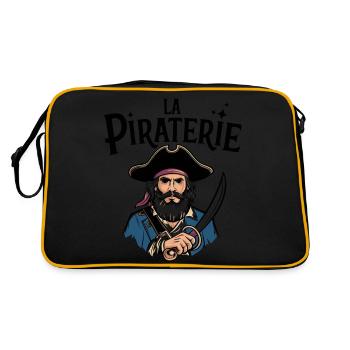 La piraterie - Sac Retro - noir/or - Dos