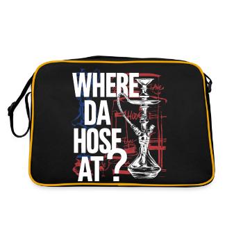 Fun hookah look for fans - Retro Bag - black/gold - Back