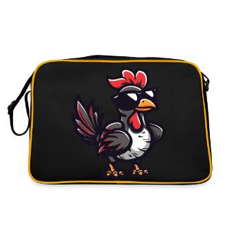 Truthan Comic Cool - Retro Bag - black/gold - Back