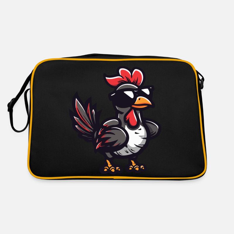Truthan Comic Cool - Retro Bag - black/gold