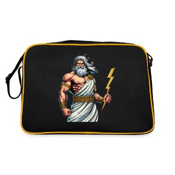 Zeus - Sac Retro - noir/or - Dos