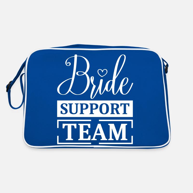 Bride Support Team Retro Bag
